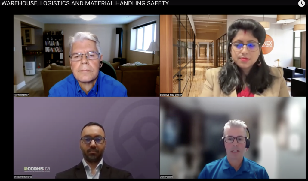 Warehouse, logistics, and material handling safety webinar